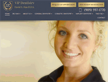 Tablet Screenshot of myvipdentistry.com